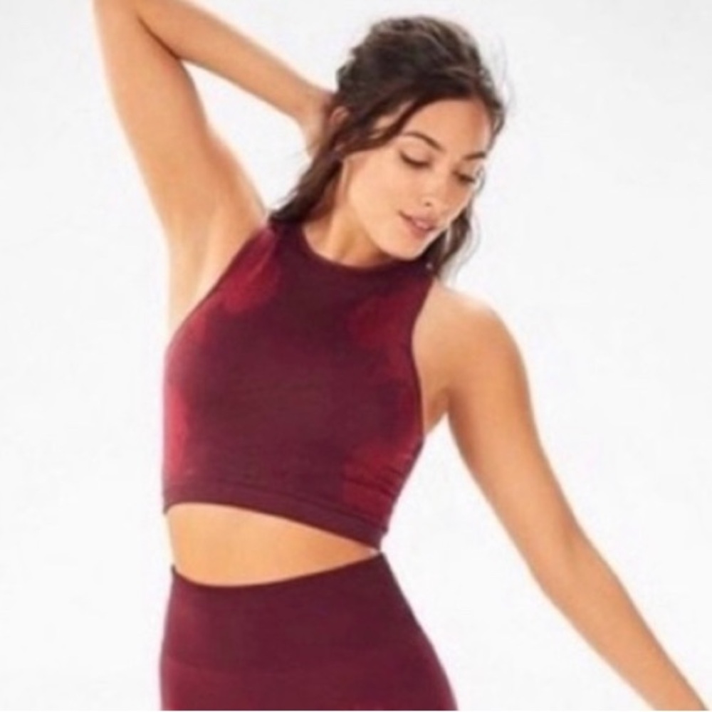 Fabletics Floral Sports Bra Large